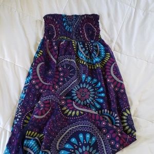 Old Navy Strapless Tube Maxi Dress sz L